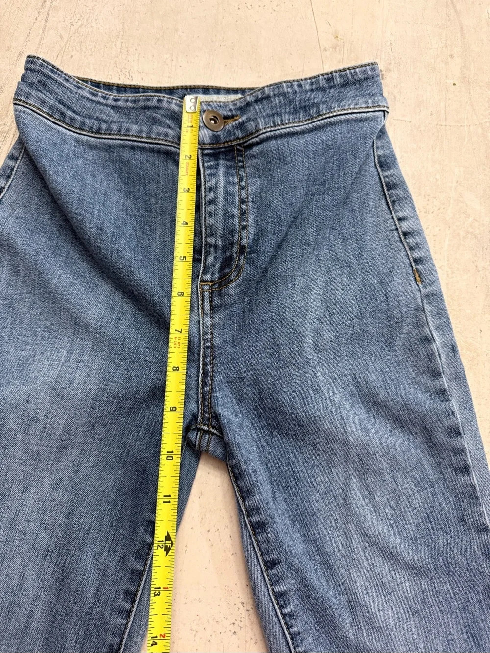 Chelsea & Violet Girls Flare Jeans Blue Denim Size M (10/12)